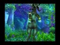 An Alliance posse shows-off their stuff. They cast spells, dance in the moonlight, leap off waterfalls, face death, and deliver a really cool flying sequence over Azeroth. The action is set to Ana Johnsson's rock anthem 