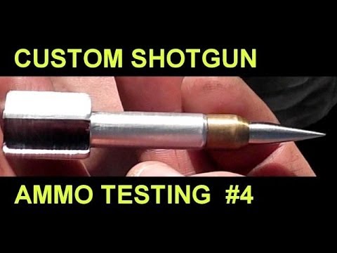 Super-Exotic Shotgun Rounds - Test 4