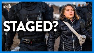 New Footage Appears to Show Greta Thunberg Arrest Was Staged | Direct Message | Rubin Report