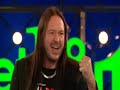 Joacim cans from hammerfall perform metallicas enter sandman live in swedish television.
The music program is called så ska det låta