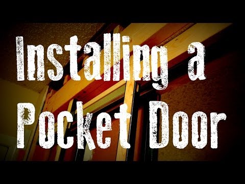 how to adjust a pocket door