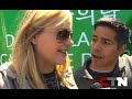 www.ctngreen.com  ctn green - neal gray catches up with daryl hannah and esai morales at earth day in la.