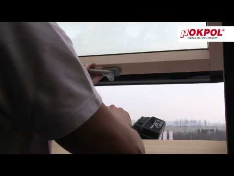 how to fit okpol roof windows