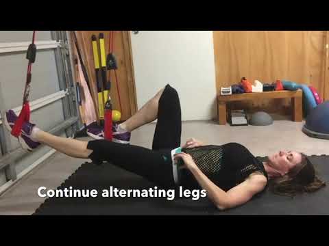 How to… Supine Leg Curl Single Leg Level 3
