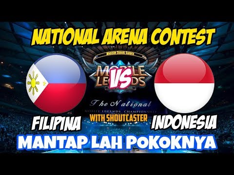 PERMAINAN CANTIK TIM INDO DARI AWAL AMPE AKHIR - Arena Kontes INDONESIA VS FILIPINA APRIL 2018 #1