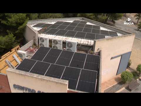 La Nucía invierte 53.752,47 € en las placas solares de Ext. Administrativa y CentroNou Espai