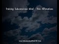 Training Subconscious Mind