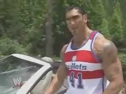 Dave Batista - Former WWE Superstar David 'Batista' Bautista shows off his car collection. WWE: All World Wrestling Entertainment programming, talent names, images, likenes...