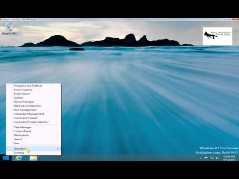 how to enable classic view in windows 8.1