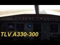 Tel Aviv Cockpit Landing A333