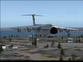 FSX C-5 GALAXY (30Knot crosswind)