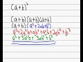 Vedic Maths Squaring and Cubing Numbers