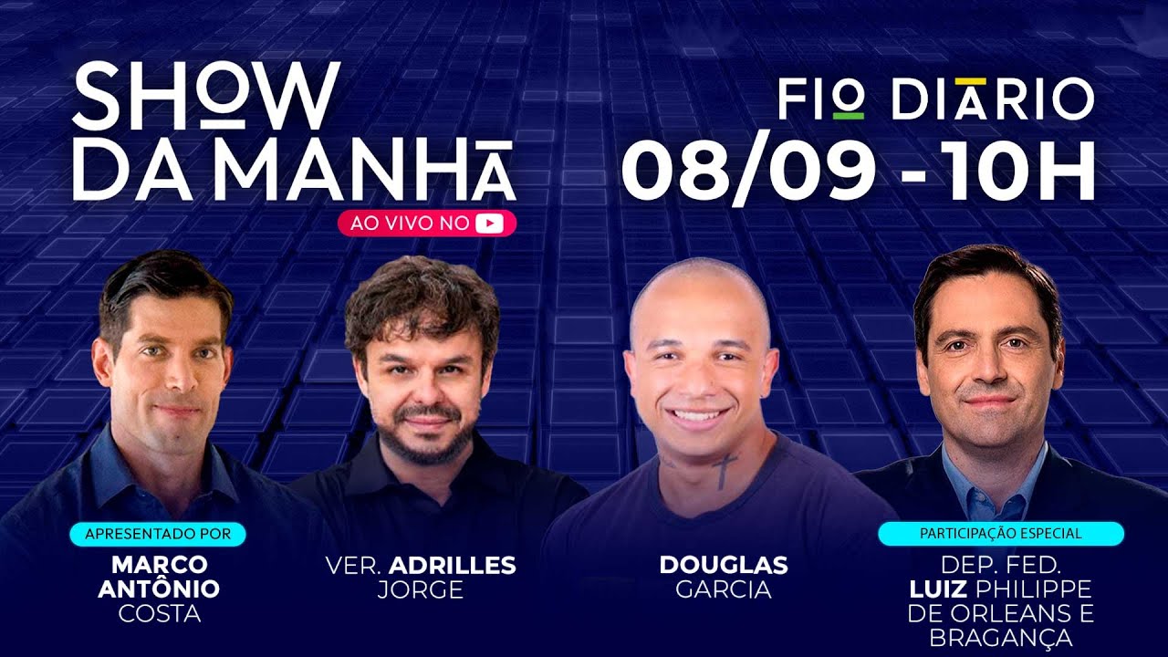 SHOW DA MANHĂ - đš TARCĂSIO CHAMA MORAES DE âTIRAN0â NO DIA DA INDEPENDĂNCIA - 08/09/2025