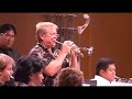 This is the feature selection of the Kauai Community College's Bands Spring 2008 Concert which included tubists from Kauai's high school bands as well as the regular KCC tubists.  Larry McIntosh is director of bands.