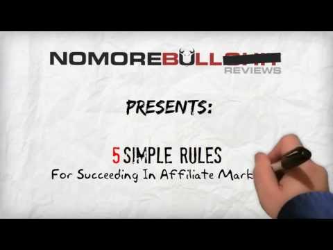 5 Rules for Succeeding in Affiliate Marketing