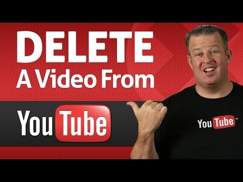 how to remove video from youtube