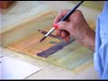 How to paint a sunset with watercolors : how to apply details to a sunset watercolor painting: part three