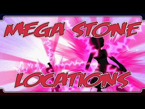 how to locate mega stones in pokemon x