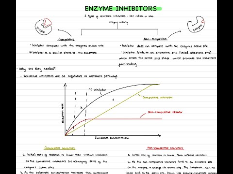 Enzyme inhibitors – Medics Teach Bio