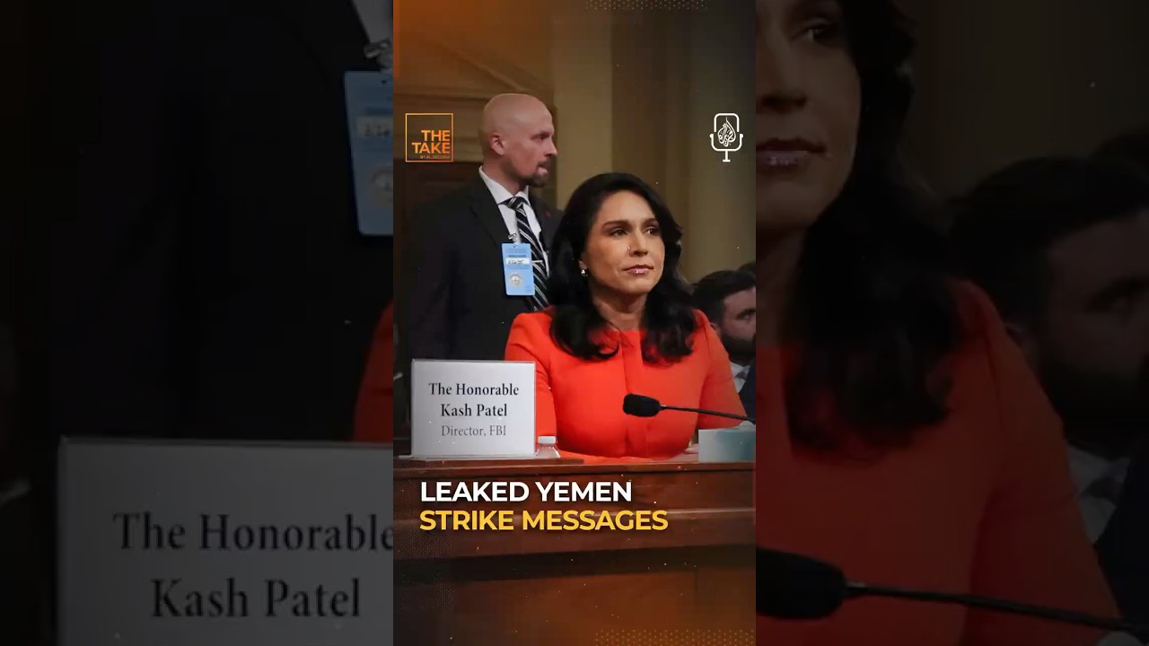 Leaked Yemen strike messages #TheTake #Shorts #Podcast