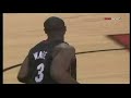 Dwyane Wade 50 pts,10 reb, 9ast, season 2009 heat vs jazz