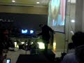 Frank Sidebottom sings punk at the Tate Britain