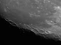 Moon as seeing with a classic amateur telescope of 9.25 inches using an infrared pass filter of 807nm and a monochromatic security CCD camera