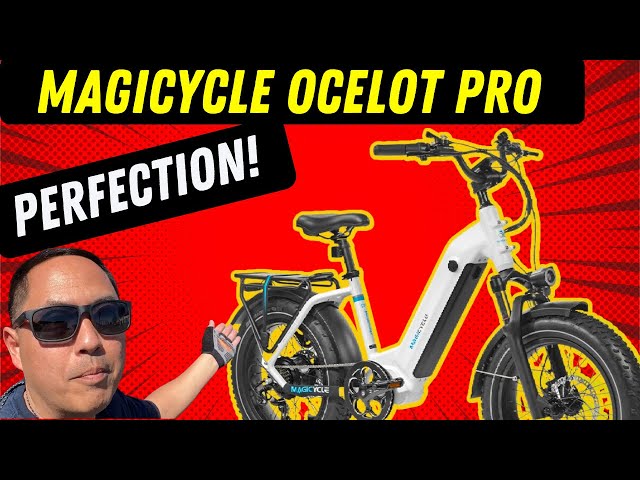 Magicycle Ocelot Pro Long Range Step-Thru Fat Tire Electric Bike