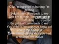Karl Wolf [feat] Sway- Hurting- With Lyrics