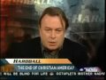 Christopher Hitchens on the decline of Christianity in the United States - MSNBC Hardball