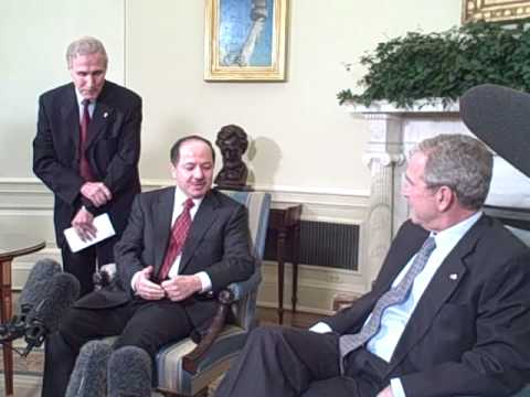 Bush meets with Barzani in Oval Office