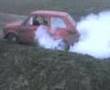 Fiat 126p maluch burnout palenie gumy
