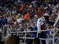 Gators dance in the soaked Doak