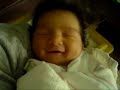 Baby laughing in his sleep just hours after birth! Baby laughing in his sleep just hours after birth!