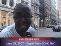 yesterday i traveled down the apple store in soho new york city and saw the first line brewing for the iphone. its absolute madness, you would have had to have been there on tuesday june 26th before noon to have gotten  the first spot in that line. i met a ton of people but keep a child alive organization was a hot topic of this whole event.