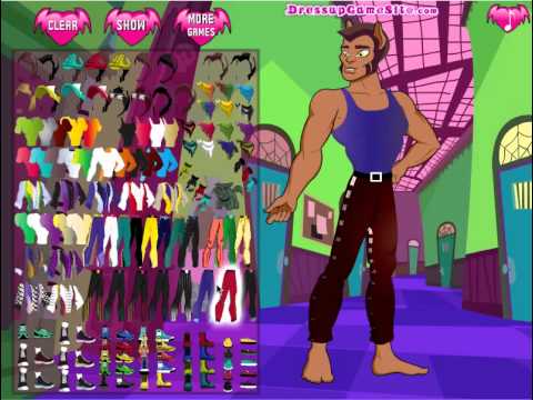Juego: Vestir Draculaura y Clawd Gratis Online