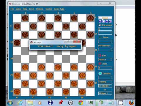 checkers menu
