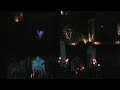 Graveyard at night