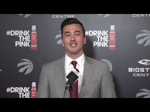 Video: Ujiri introduces new Raptors GM Bobby Webster