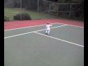 Jadon and Erica Tennis Walk 1