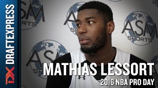 Mathias Lessort Interview from ASM Sports Pro Day