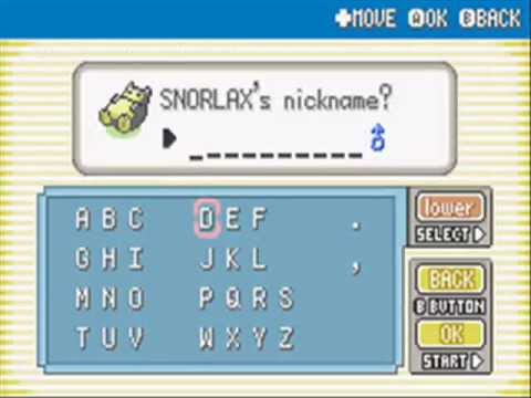 how to wake up snorlax in pokemon fire red