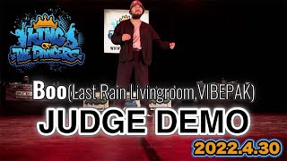 Boo – King of The Dancers 2022 Final JUDGE DEMO
