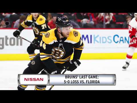 Video: NISSAN Morning Drive: Bruins face tough test in Tampa Bay