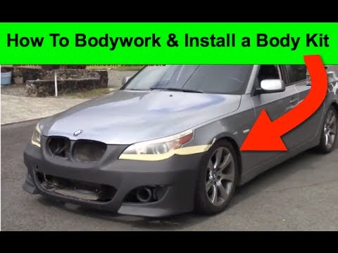 How To Auto Body Work And Install A Body Kit – Part 2