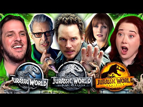 We BINGED ALL of the **JURASSIC WORLD** Movies