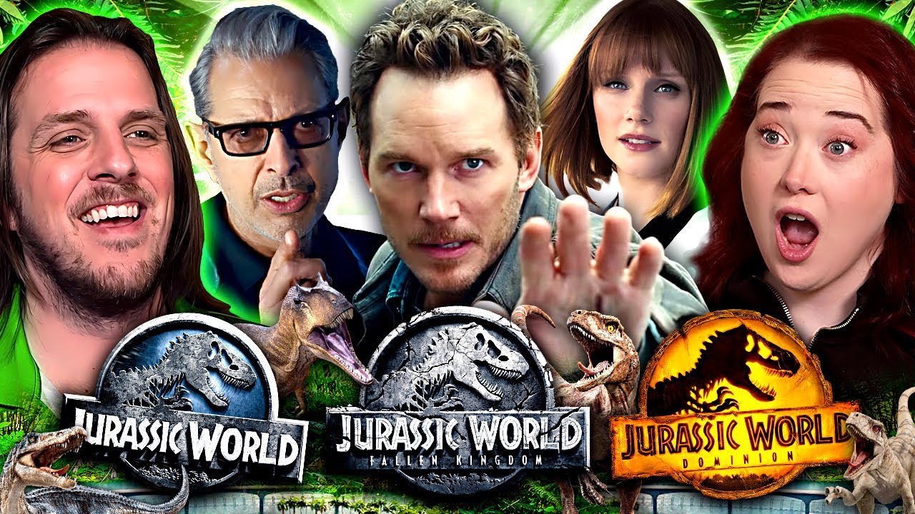We BINGED ALL of the **JURASSIC WORLD** Movies