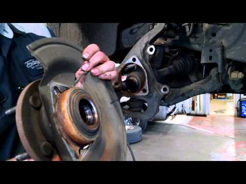 Wheel bearing Hub Assembly replacement Dodge Dakota 2005 – 2009 Install Remove Replace How to