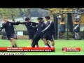 Ronaldinho Funny Training [ Imitating Ibrahimovic ] With Robinho Pato T.Silva - 09/11/2010