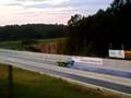 Green 'Cuda Smoking the tires down the 1/8th mile